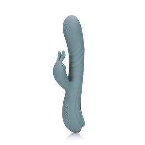 Loveline Rabbit Vibrator met Vingerende Beweging - Roze