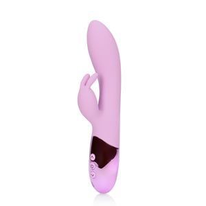 'Ultra Soft Rabbit Vibrator met Dubbele Stimulatie - Roze'