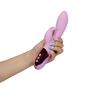 'Ultra Soft Rabbit Vibrator met Dubbele Stimulatie - Roze'