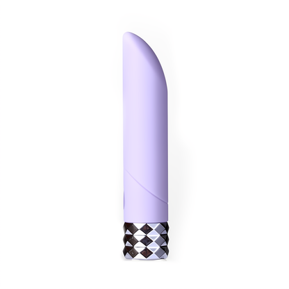 'Crystal Gems Angel Mini Bullet Vibrator - 25 Standen, Paars'