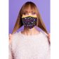 Stijlvol Sexy Gezichtsmasker met Verwisselbare Filters - Zwart