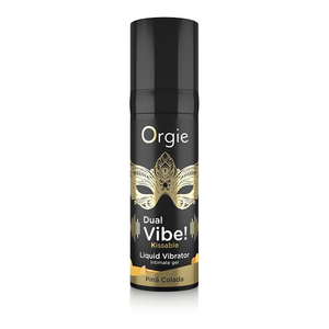 'Dual Vibe! Kusbare Vloeibare Vibrator 15 ml - Pinã Colada'