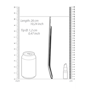 'Edelstahl Urethra Dilator 0,5/12 mm - Zilver'