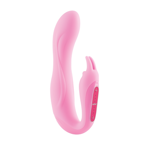 'Rabbit Rocker Dual Action Vibrator - Medische Siliconen, Waterdicht - Paars'