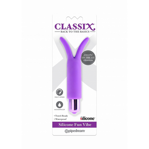 'Fun Factory Silicone Vibrator met Flikkerende Oren - Paars'