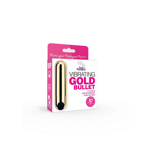 'Gouden Vibratie Bullet - USB Oplaadbaar & Splash-Proof'