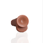 RealRock Dildo Extra Dik met Ballen 20,3 cm - Tan