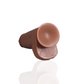 RealRock Dildo Extra Dik met Ballen 23 cm - Tan