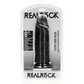 'RealRock Dildo Extra Dik 20,3 cm - Zwart'