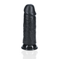 'RealRock Dildo Extra Dik 20,3 cm - Zwart'