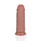 RealRock Extra Dikke Dildo Zonder Ballen 20,3 cm - Vleeskleurig