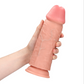 RealRock Dildo Extra Dik Zonder Ballen 23 cm - Vleeskleurig