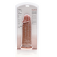 RealRock Dildo Extra Dik 23 cm - Tan