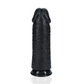 RealRock Dildo Extra Dikke Rechte 25,4 cm - Zwart