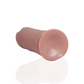 RealRock Rechte Dildo Extra Dik 25,4 cm - Huidkleurig