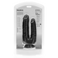 'Double Trouble Dubbele Dildo 12,7/15,2 cm - Zwart'