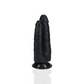 'Double Trouble Dubbele Dildo 12,7/15,2 cm - Zwart'