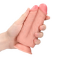 RealRock by Shots Two in One Dildo 12,7/15,2 cm - Huidkleurig'