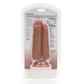 'RealRock Two in One Dildo Met Zuignap 12,7/15,2 cm - Tan'