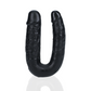 RealRock U Shaped Dubbele Dildo 12,7 cm - Zwart