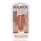 RealRock by Shots U-vormige Dubbele Dildo 12,7 cm - Vleeskleurig