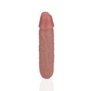 RealRock by Shots U-vormige Dubbele Dildo 12,7 cm - Vleeskleurig