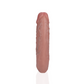 RealRock by Shots U-vormige Dubbele Dildo 12,7 cm - Vleeskleurig