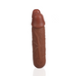 RealRock U Shaped Dubbele Dildo 12,7 cm - Tan