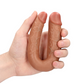 RealRock U Shaped Dubbele Dildo 12,7 cm - Tan