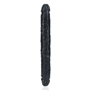 'Realistische Dubbele Dildo 30,5 cm - Zwart'