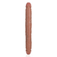 'Realistische Dubbele Dildo 30,5 cm - Bruin'