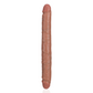 'Realistische Dubbele Dildo 30,5 cm - Bruin'