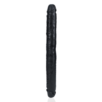 'Slim Double Ended Dildo 35,6 cm - Zwart'