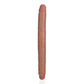 'Slim Double Ended Dildo 35,6 cm - Tan'