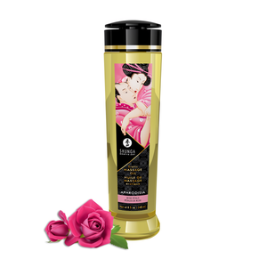 'Erotische Massageolie Rozengeur 240 ml - Roze'