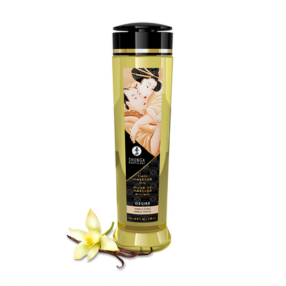 'Vanilla Sensuele Massageolie 240 ml - Geel'