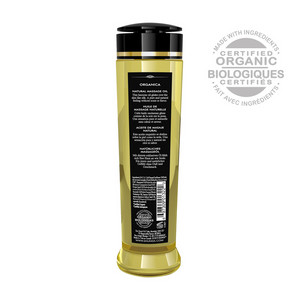 Organica Massageolie Natural 240 ml - Geurloos en Eetbaar