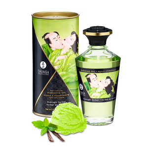 'Aphrodisia Verwarmende Eetbare Olie 100 ml - Midnight Sorbet'