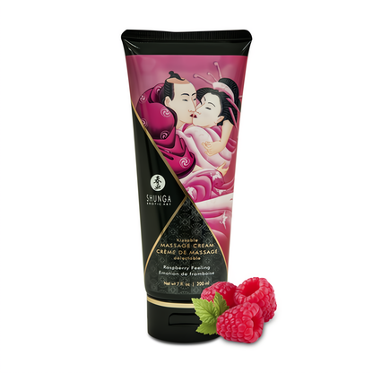 'Kissable Massage Crème 200 ml – Framboos'