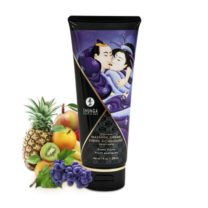 'Kissable Exotic Fruits Massagecrème 200 ml - Eetbaar'