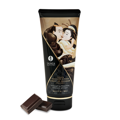 Verrukkelijke Kissable Massagecrème Chocolade - 200 ml