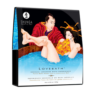 'Shunga Lovebath Ocean Temptations Gelervaring 575 gram - Blauw'