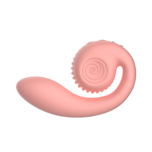 Snail Vibe Gizi Rabbit Vibrator - Peachy Pink