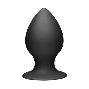 'Premium Silicone XL Butt Plug met Zuignap – Zwart'