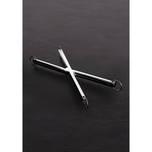 X-Hog Tie Bar Roestvrij Staal met O-Ringen - 41 cm Zilver