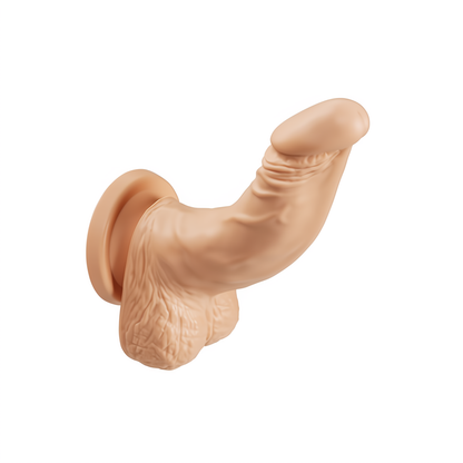 Working Man Dildo Met Zuignap 16,5 cm - Huidkleur