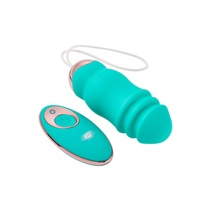 'Wireless Remote Control Vibrator met 10 Snelheden en Dubbele Motoren - Zwart'