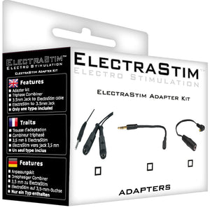 Adapter Kit - 3.5mm to ElectraStim Standard Socket - EroticToyzProducten,Toys,Toys met Electrostimulatie,Accessories,,GeslachtsneutraalElectraStim