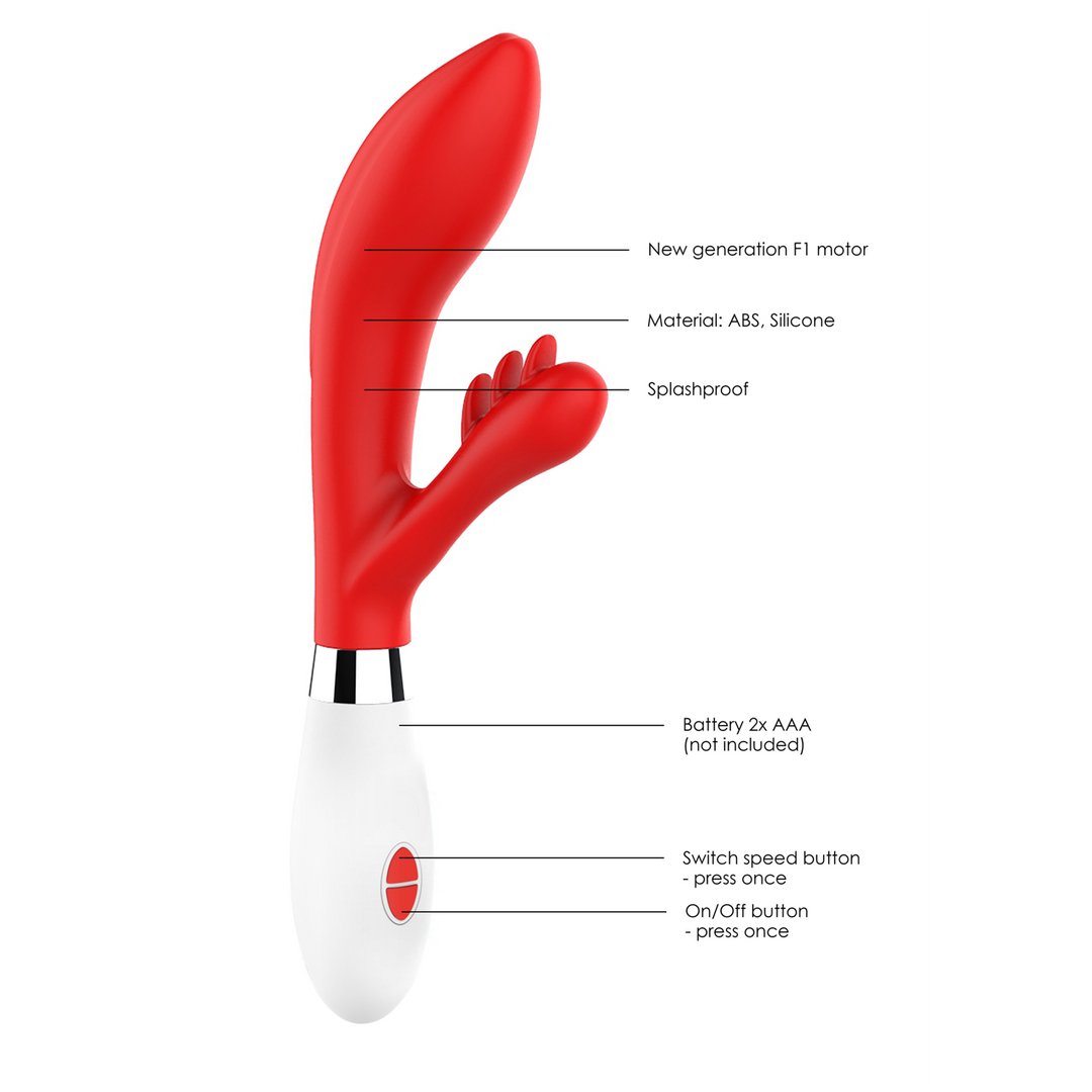 Agave - Clitoris and Vagina Vibrator - EroticToyzProducten,Toys,Vibrators,Rabbit Vibrators,,VrouwelijkLuminous by Shots