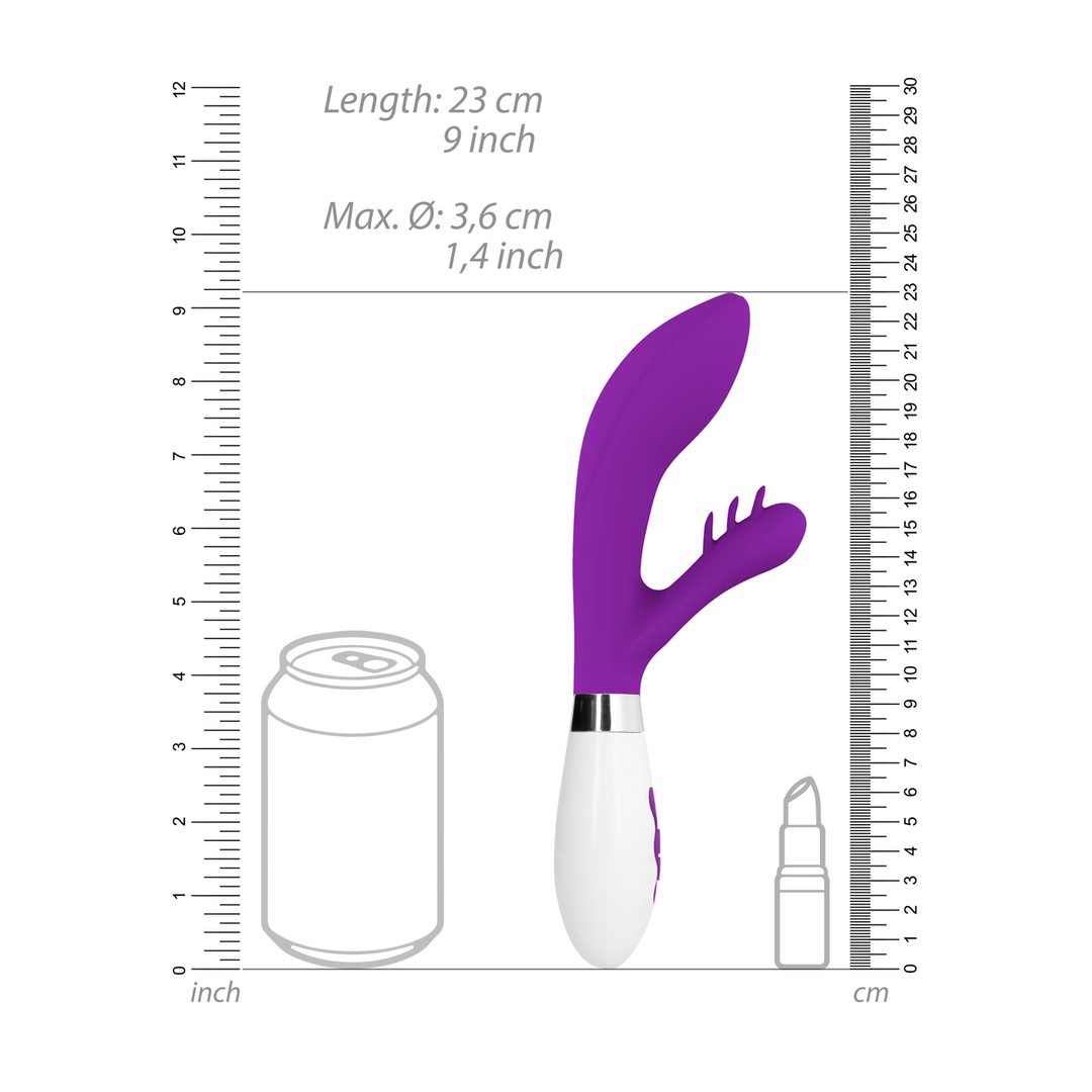 Agave - Rechargeable Vibrator - EroticToyzProducten,Toys,Vibrators,Rabbit Vibrators,,VrouwelijkLuna by Shots